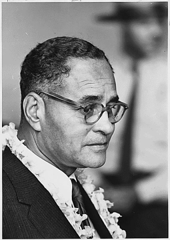 Ralph Bunche at the March on Washington in 1963