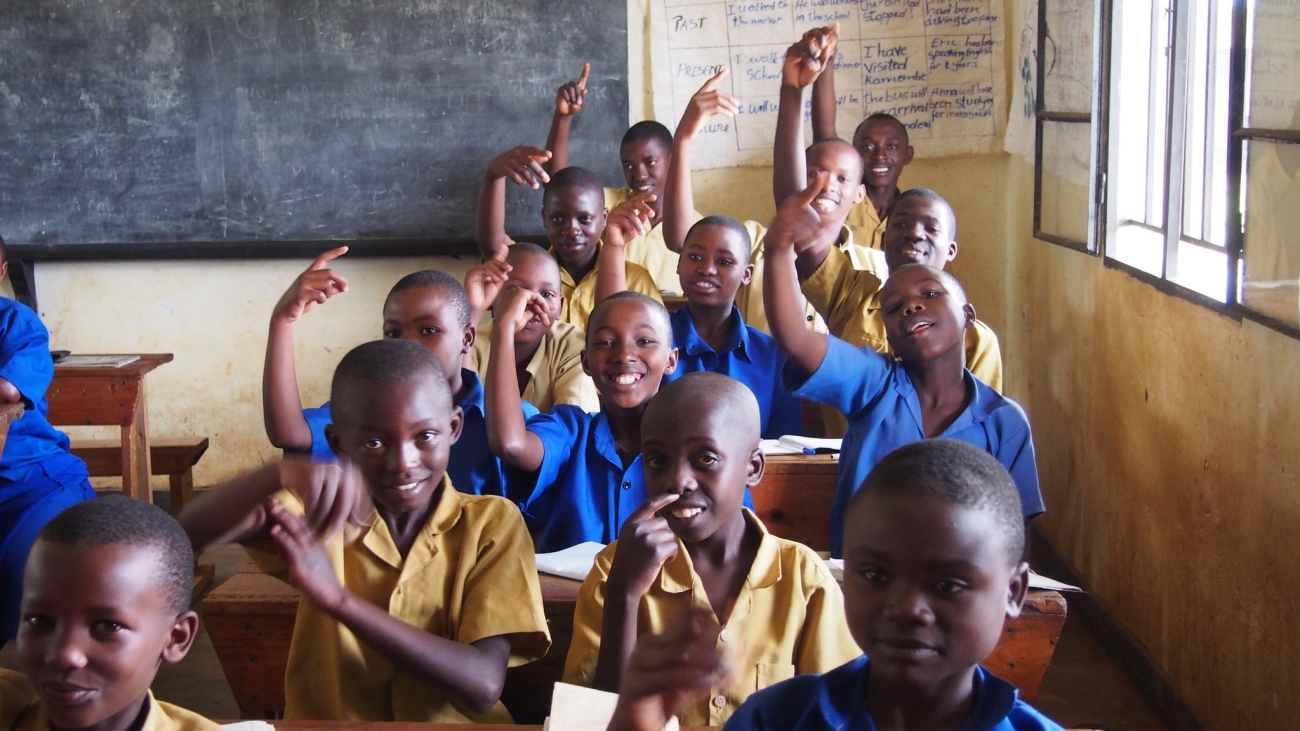 classroom in Rwanda